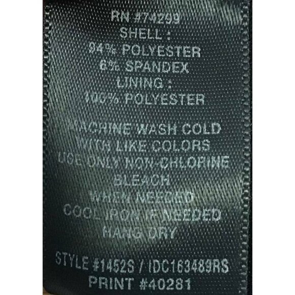 En Focus Dress 10 Black Fit Flare Scoop Neck Women - Picture 5 of 5